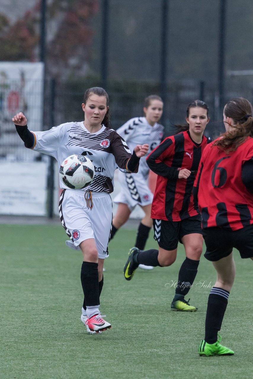 Bild 255 - B-Juniorinnen FC St.Pauli . Braedstrup IF : Ergebnis: 4:1